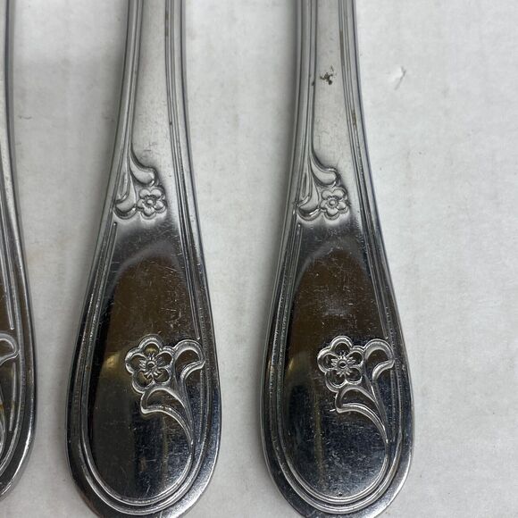 Northland Oneida Devon Lot Of 4 Table Butter Knives Stainless Korea Flatware - Picture 2 of 4